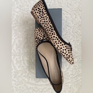 Ann Taylor - Gigi Spotted Haircalf Ballet Flats